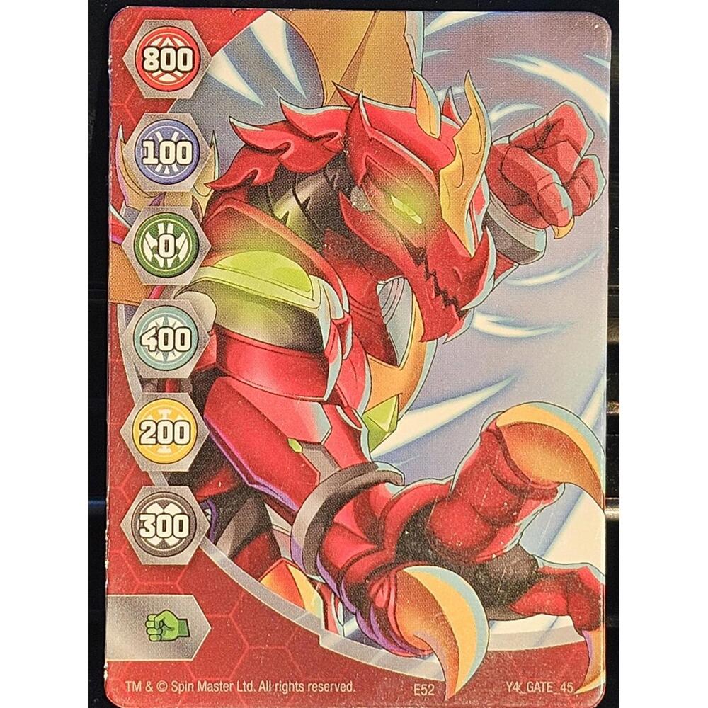 Bakugan Evolutions Collectible Metal Card E52 Y4_GATE_45